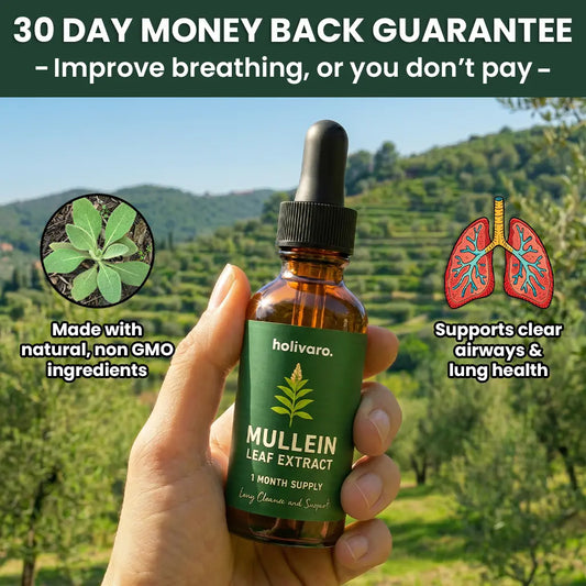 Mullein Lung Support + Cleanse Drops